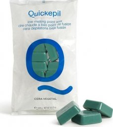 Quickepil QUICKEPIL WOSK DO DEPILACJI TWARDY BEZPASKOWY DO DEPILACJI VEGETAL 1 KG ZIELONY