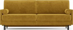  Homede HOMEDE Sofa 3 osobowa rozkładana ROSSI 87x96x212 musztardowa