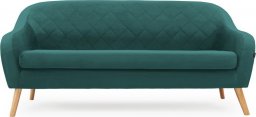  Homede HOMEDE Sofa 3 osobowa na nóżkach CORANTI 86x85x188 morska
