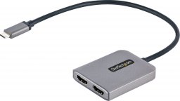 Adapter USB StarTech StarTech.com MST14CD122HD zewnętrzna karta graficzna usb 3840 x 2160 px Czarny, Szary