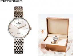 Zegarek Peterson Modny, analogowy zegarek damski   Peterson NoSize