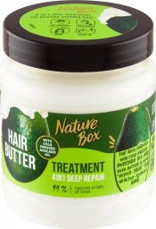 Nature Box Hair Butter Treatment 4in1 Deep Repair głęboko regenerująca maska do włosów 4w1 z olejem z awokado 300ml