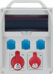 Pawbol Rozdzielnica R-BOX 380R 1x16A/5p 1x32A/5p 3x250V 13S - B.18.380-12