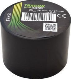  Tracon Electric Taśma izolacyjna 20mx50mm czarny