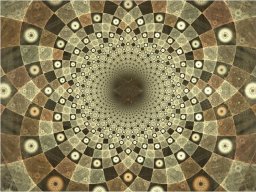  DecoNest Fototapeta - Brown mosaic - 300X231