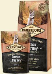  Carnilove Salmon & Turkey For Large Breed Puppy - 1.5 kg