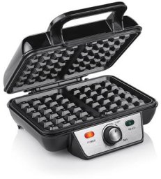 Gofrownica Tristar SALE OUT. Tristar WF-2195 Waffle maker, Belgian waffles, Power 1000 W, Number of waffles - 2, Black/Stainless steel Tristar DAMAGED PACKAGING