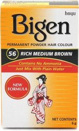 Bigen Trwała Koloryzacja Bigen N56 Rich Medium Brown (6 gr)