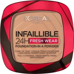  L OREAL Podkład pod makijaż puder L'Oreal Make Up Infallible 24H Fresh Wear (9 g)