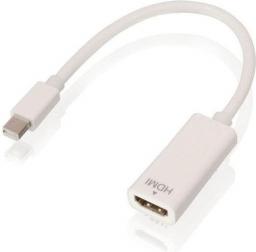 Adapter AV Lindy DisplayPort Mini - HDMI biały (41719)