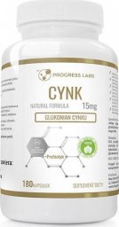  Progress Labs PROGRESS LABS Cynk 15mg 180caps