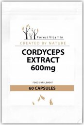  FOREST Vitamin FOREST VITAMIN Cordyceps Extract 600mg 60caps