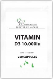  FOREST Vitamin FOREST VITAMIN Vitamin D3 10.000IU 250caps