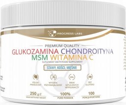 Progress Labs PROGRESS LABS Glukozamina Chondroityna Msm Witamina C 250g