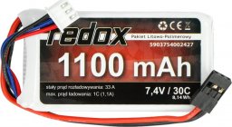  REDOX Li-Pol Redox 1100mAh 30C 2S 7,4V