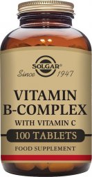 Solgar Witamina B-kompleks z witaminą C Solgar 200 (100 uds) - 100 tabletek