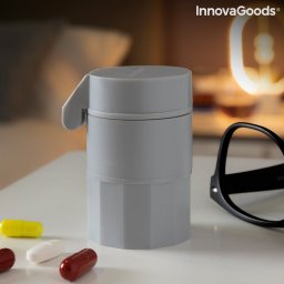  InnovaGoods Pojemnik na Tabletki z Przecinaczem i Rozdrabniaczem 5 w 1 Fivlok InnovaGoods