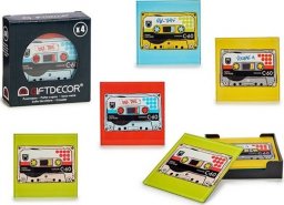  Bigbuy Home Podstawki Disquete (4 Części)
