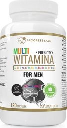  Progress Labs PROGRESS LABS Multi Witamina+Prebiotyk For Men 120caps