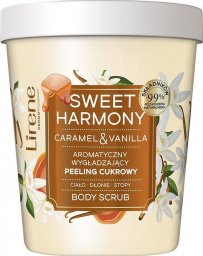  Lirene Sweet Harmony aromatyczny wygładzający peeling cukrowy Caramel & Vanilla 200g