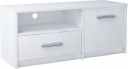 Elior Biała szafka RTV do salonu - Karix