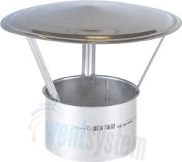 Master Okap ze stali nierdzewnej Ø120mm