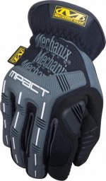  WWF MPC-58 - rękawice skórzane Mechanix M-Pact Open Cuffs, chroni dłonie dzięki gumie (TPR) pochłania tępe uderzenia XL