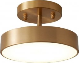 Lampa sufitowa Copel Okrągła lampa sufitowa CGSPOTC plafon LED 12W mosiądz
