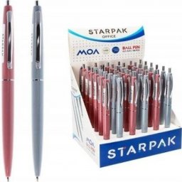  Starpak Długopis automatyczny niebieski szkolny StarPak