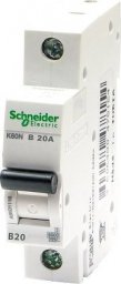 Schneider Wył.nadprądowy 1p B20A K60N schneider A9K01120