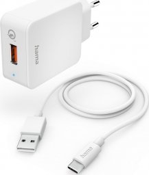 Ładowarka Hama Qualcomm 1x USB-A 3 A (002016260000)