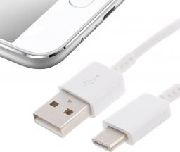 Kabel USB Samsung USB-A - USB-C 1.2 m Biały (EP-DN930CWE)