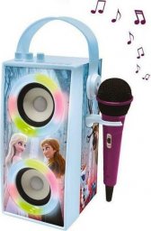  Lexibook Kraina Lodu Zestaw Karaoke: Przenośny głośnik Bluetooth + mikrofon