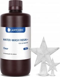  Anycubic Żywica Uv Water Washable Clear 1 kg