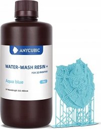 Anycubic Żywica UV Water Washable Aqua Blue 1 kg