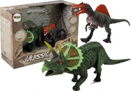 Figurka LeanToys Dinozaury 2szt Spinosaurus, Triceratops
