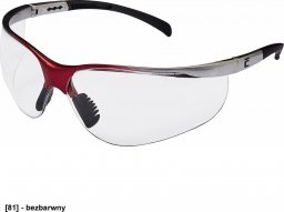  CERVA ROZELLE - okulary z szybkami poliwęglanowymi, reg. długość ramion, szybki nieparujące, odporne na zarysowania, filtr UV - lustrzanki-szary szkieł