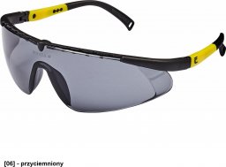  CERVA VERNON - okulary poliwęglanowe, regulowany kąt nachylenia i długość ramion - przyciemniony szkieł.
