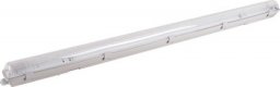 Volteno Oprawa hermetyczna pod tuby LED 1x120cm Szara IP65 ABS + PS 126,5x6,9x8,3cm VO2815