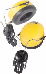  Protekt IHA 110 - rozłączalne ochronniki słuchu o metalowej konstrukcji pasujące do hełmów ATRA, łatwe wypinanie, montaż osłony twarzy, - żółty;czerwony.