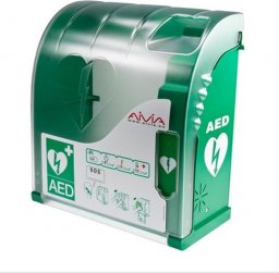 Projekt AED AIVIA 200 OUT- szafka na AED do zastosowań zewnętrznych OUTDOOR-