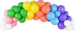 PartyDeco Girlanda balonowa Tęcza 200cm 60el