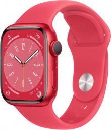 Smartwatch Apple Watch 8 GPS 45mm Red Alu Sport Czerwony (MNP43)