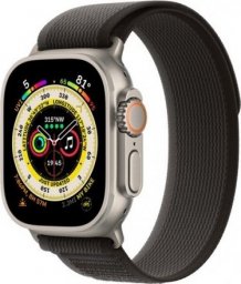 Smartwatch Apple Watch Ultra GPS + Cellular 49mm Titanium Case Trail Loop Medium/Large Czarno-szary  (MQFX3WB/A)