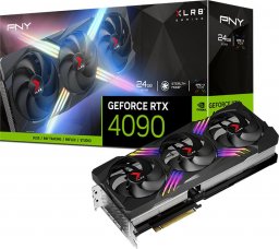Karta graficzna PNY GeForce RTX 4090 XLR8 Gaming VERTO EPIC-X RGB 24GB GDDR6X (VCG409024TFXXPB1)