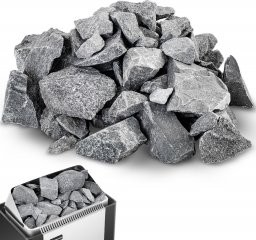  Uniprodo Kamienie grzewcze do pieca sauny 20 kg Kamienie grzewcze do pieca sauny 20 kg