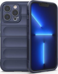  Hurtel Magic Shield Case etui do iPhone 13 Pro Max elastyczny pancerny pokrowiec ciemnoniebieski