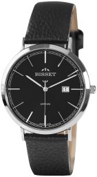Zegarek Bisset ZEGAREK MĘSKI BISSET BSCE61 (zb097a) - SZAFIROWE SZKŁO