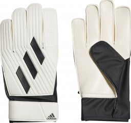  XXX_adidas teamwear (Adidas) Rękawice bramkarskie adidas Tiro Club Goalkeeper Gloves biało-czarne GI6382 11,5