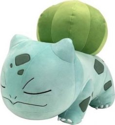 Jazwares Pokemon Bulbasaur Śpiący , Plusz, 45 cm